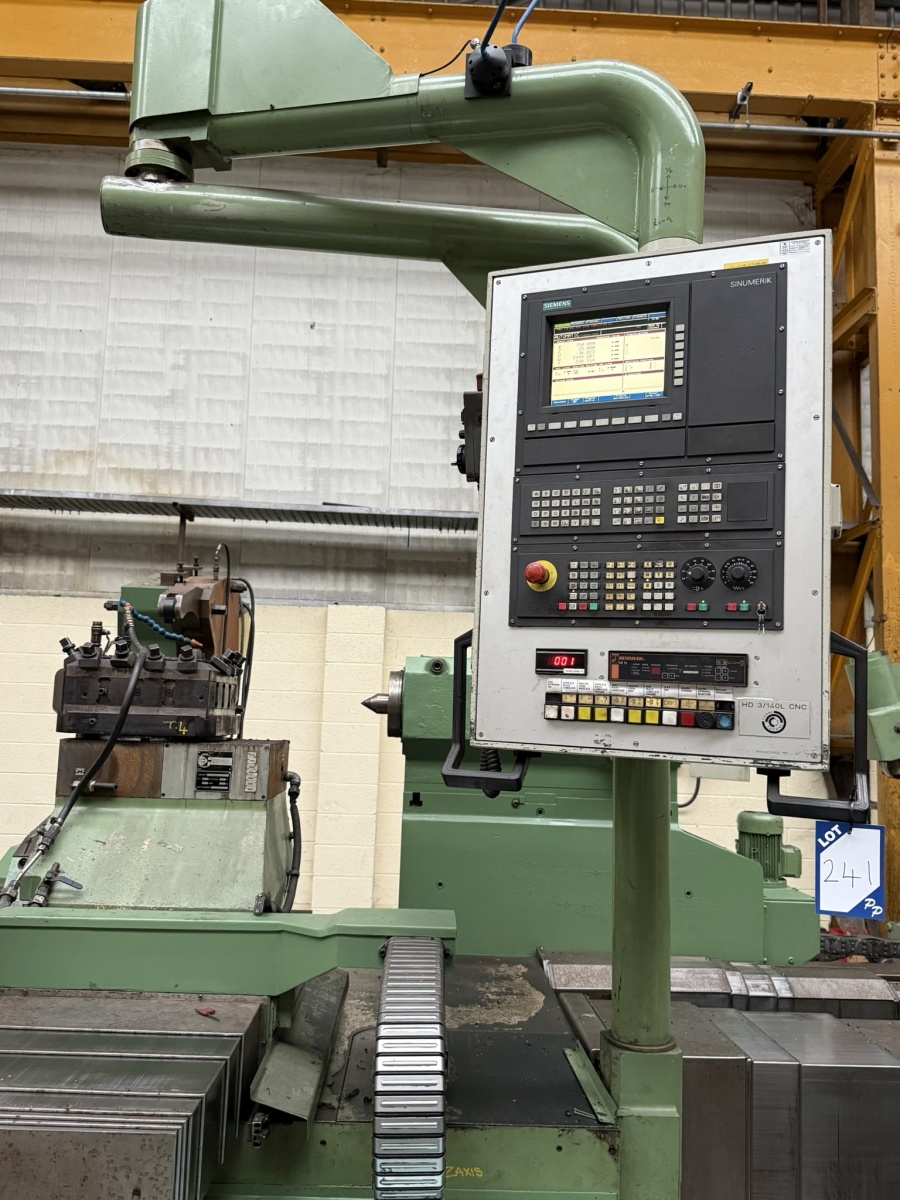 TACCHI CNC 3-way Flat Bed Heavy Duty Lathe, in very good used condition ...